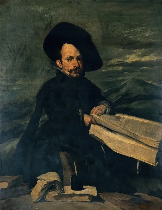 Framed Print : A dwarf at the court of King Philip IV of Spain. Creator: Diego Velasquez Framed Print : A dwarf at the court of King Philip IV of Spain. Creator: Diego Velasquez