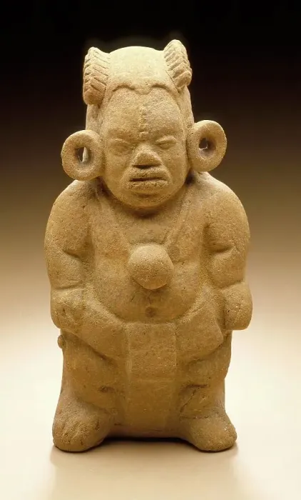 Framed Print : Dwarf Figurine Whistle, between 600 and 800. Creator: Unknown Framed Print : Dwarf Figurine Whistle, between 600 and 800. Creator: Unknown