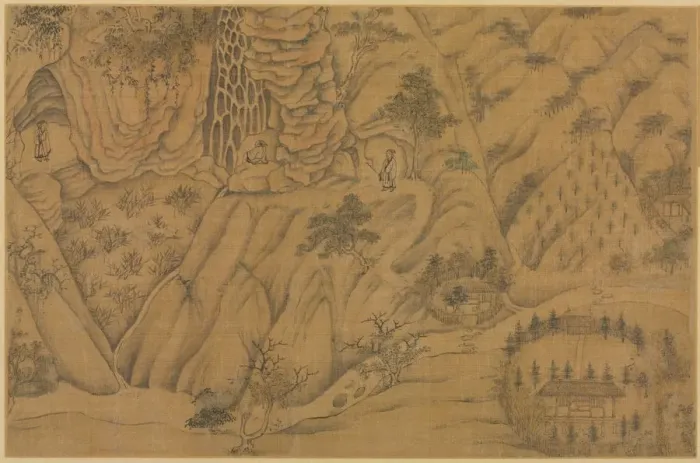 Framed Print : Dwelling in the Longmian ( Sleeping Dragon ) Mountains, 1100s-1200s. Creator Framed Print : Dwelling in the Longmian ( Sleeping Dragon ) Mountains, 1100s-1200s. Creator