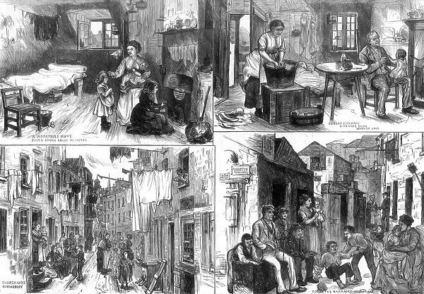 The dwellings of the poor in London, 1875
