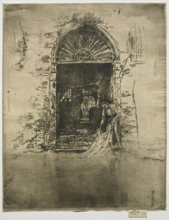 Framed Print : The Dyer. Creator: James McNeill Whistler (American, 1834-1903) Framed Print : The Dyer. Creator: James McNeill Whistler (American, 1834-1903)