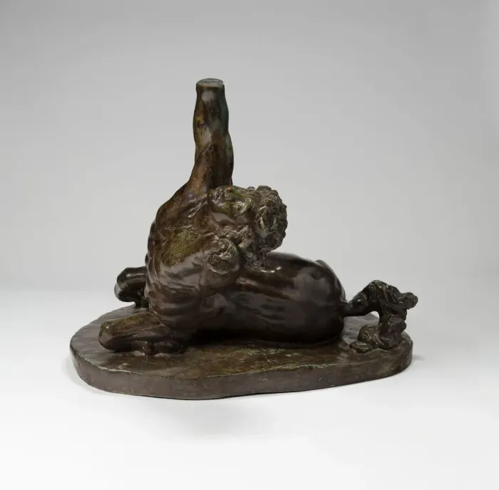 Framed Print : Dying Centaur, modelled c. 1869, cast 1968. Creator: Joseph Ternbach Framed Print : Dying Centaur, modelled c. 1869, cast 1968. Creator: Joseph Ternbach