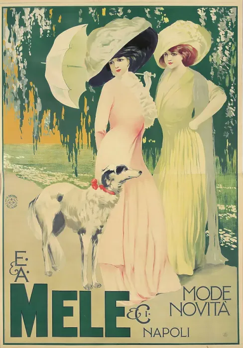 Framed Print : E. & A. Mele Napoli, 1910. Creator: Malerba, Gian Emilio (1880-1926). E. & A. Mele Napoli, 1910. Creator: Malerba, Gian Emilio (1880-1926) Framed Print : E. & A. Mele Napoli, 1910. Creator: Malerba, Gian Emilio (1880-1926). E. & A. Mele Napoli, 1910. Creator: Malerba, Gian Emilio (1880-1926)