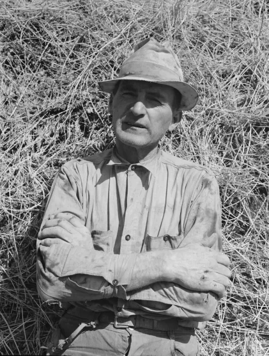 Framed Print : E. E. Botner, FSA borrower, Nyssa Heights, Malheur County, Oregon, 1939. Creator: Dorothea Lange Framed Print : E. E. Botner, FSA borrower, Nyssa Heights, Malheur County, Oregon, 1939. Creator: Dorothea Lange