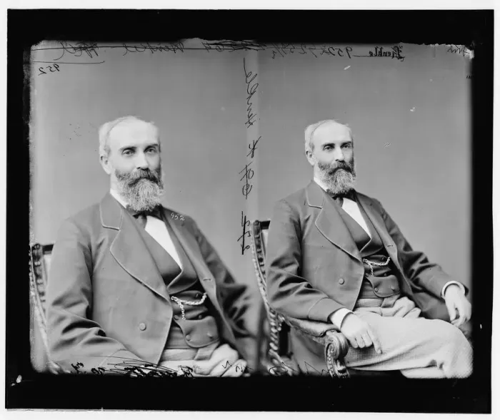 Framed Print : E. J. Henkle of Maryland, 1865-1880. Creator: Unknown Framed Print : E. J. Henkle of Maryland, 1865-1880. Creator: Unknown