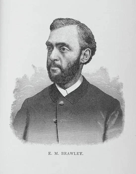 Framed Print : E. M. Brawley, 1887. Creator: Unknown Framed Print : E. M. Brawley, 1887. Creator: Unknown