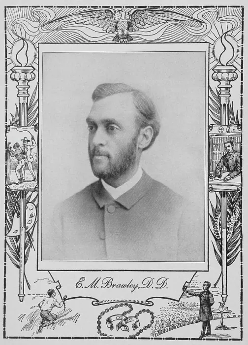 Framed Print : E. M. Brawley, D. D. [recto], 1902. Creator: Unknown