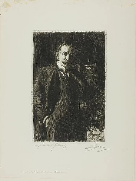 E. R. Bacon, 1897. Creator: Anders Leonard Zorn