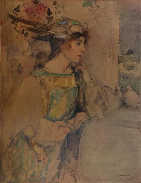 Framed Print : Eagerheart, c1900. Artist: Edward Arthur Walton Framed Print : Eagerheart, c1900. Artist: Edward Arthur Walton
