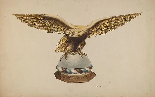 Eagle, 1938. Creator: Louis Plogsted