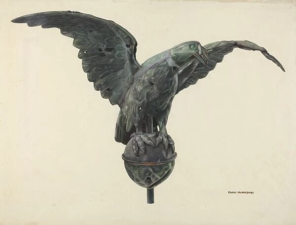Eagle, c. 1939. Creator: Chris Makrenos