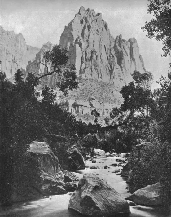 Framed Print : Eagle Crag, Shoshone Falls, Idaho, USA, c1900. Creator: Unknown Framed Print : Eagle Crag, Shoshone Falls, Idaho, USA, c1900. Creator: Unknown