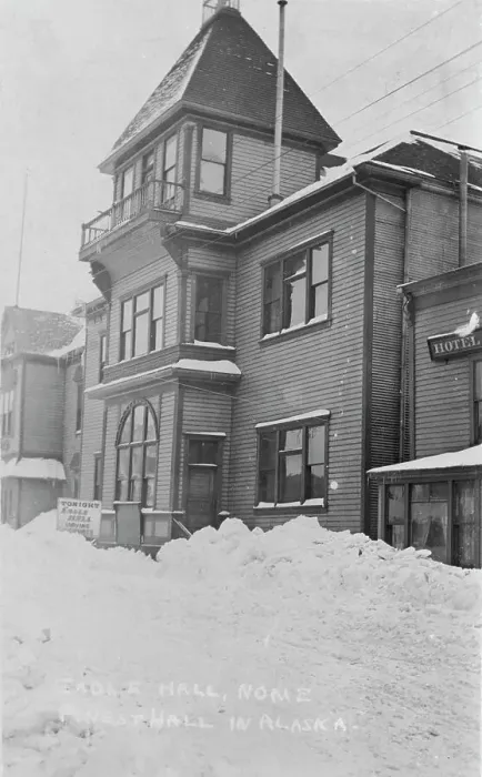 Framed Print : Eagle Hall, between c1900 and c1930. Creator: Unknown Framed Print : Eagle Hall, between c1900 and c1930. Creator: Unknown