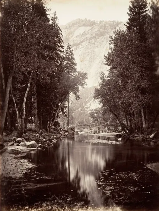 Framed Print : Eagle Point, 4, 000 feet, Yosemite, ca. 1872, printed ca. 1876 Framed Print : Eagle Point, 4, 000 feet, Yosemite, ca. 1872, printed ca. 1876