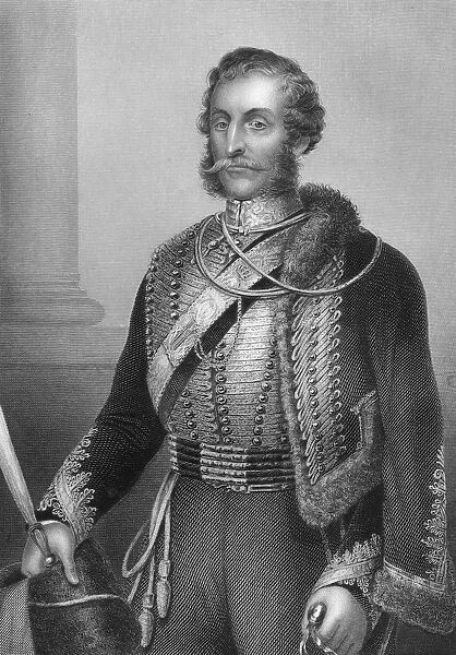 Earl of Cardigan, 1857. Artist: DJ Pound
