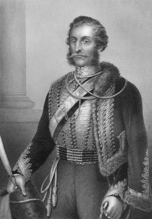 Framed Print : Earl of Cardigan, 1857. Artist: DJ Pound Framed Print : Earl of Cardigan, 1857. Artist: DJ Pound
