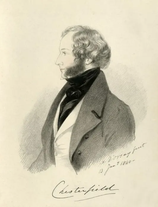 Framed Print : The Earl of Chesterfield, 1840. Creator: Richard James Lane Framed Print : The Earl of Chesterfield, 1840. Creator: Richard James Lane