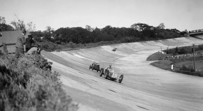 Framed Print : Earl Howes Delage GP leading ER Halls Bentley at the BARC Meeting, Brooklands, 25 May 1931 Framed Print : Earl Howes Delage GP leading ER Halls Bentley at the BARC Meeting, Brooklands, 25 May 1931
