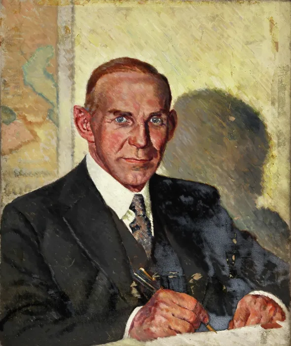 Framed Print : Earl of Selborne, 1939-1946. Creators: Central Office of Information, William Little Framed Print : Earl of Selborne, 1939-1946. Creators: Central Office of Information, William Little