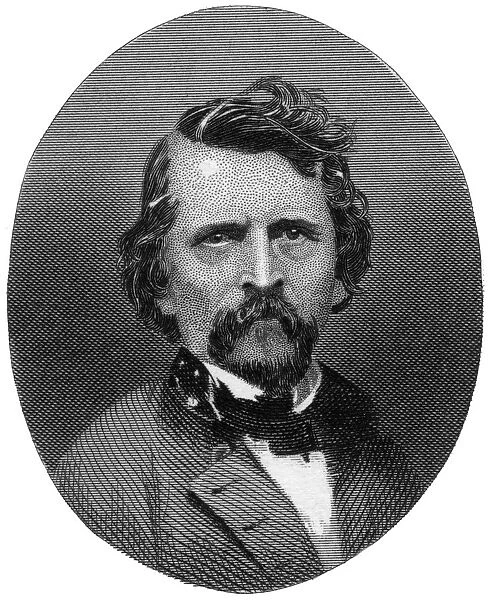 Earl van Dorn, Confederate major-general, 1862-1867. Artist: J Rogers