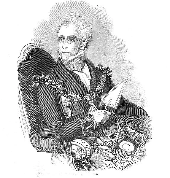 The Earl of Zetland, 1844. Creator: Unknown