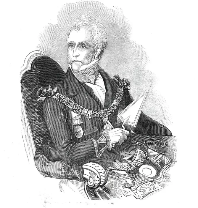 Framed Print : The Earl of Zetland, 1844. Creator: Unknown Framed Print : The Earl of Zetland, 1844. Creator: Unknown