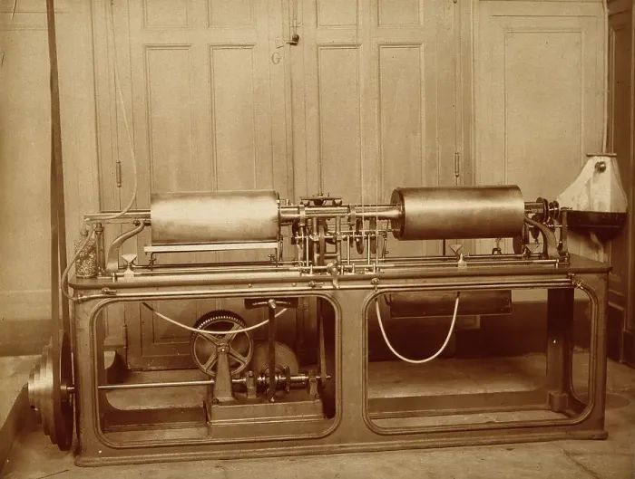 Framed Print : An early cardiograph used by JBA Chauveau, c1890s. Creator: Unknown Framed Print : An early cardiograph used by JBA Chauveau, c1890s. Creator: Unknown