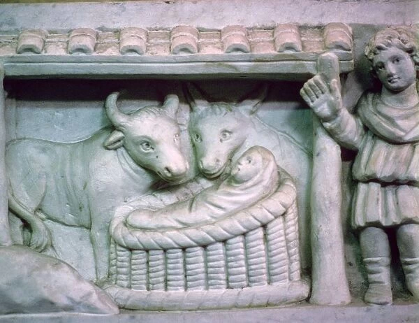 Early Christian Nativity Scene, 4th Century