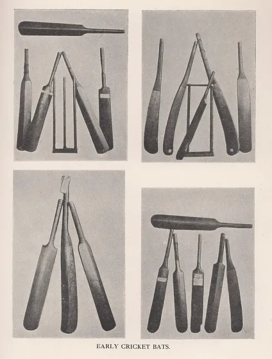 Framed Print : Early cricket bats, 1912 Framed Print : Early cricket bats, 1912