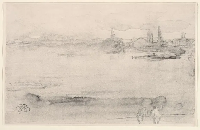 Framed Print : Early Morning, 1898. Creator: James McNeill Whistler (American, 1834-1903) Framed Print : Early Morning, 1898. Creator: James McNeill Whistler (American, 1834-1903)