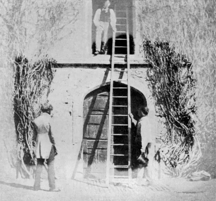 Framed Print : A very early photograph by William Henry Fox Talbot, 1844 (1904). Artist: William Henry Fox Talbot Framed Print : A very early photograph by William Henry Fox Talbot, 1844 (1904). Artist: William Henry Fox Talbot