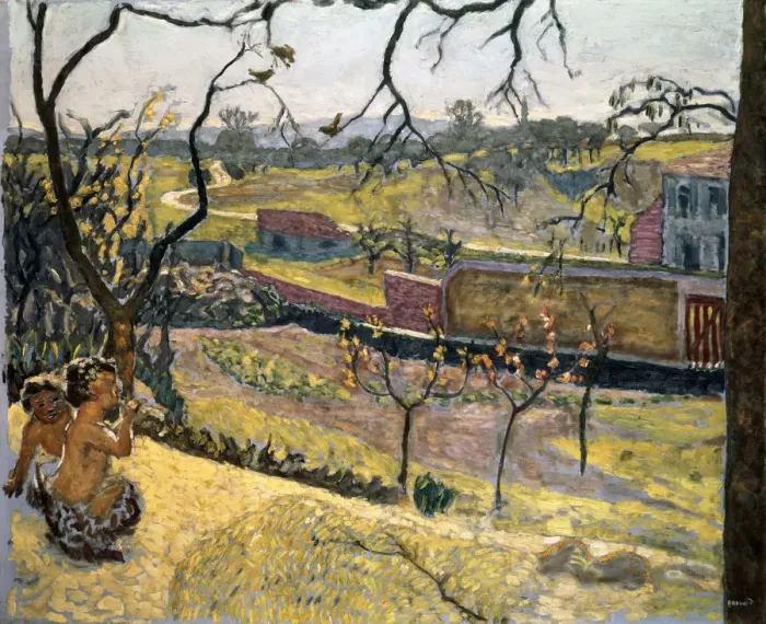 Framed Print : Early Spring, Little Fauns, 1909. Artist: Pierre Bonnard Framed Print : Early Spring, Little Fauns, 1909. Artist: Pierre Bonnard