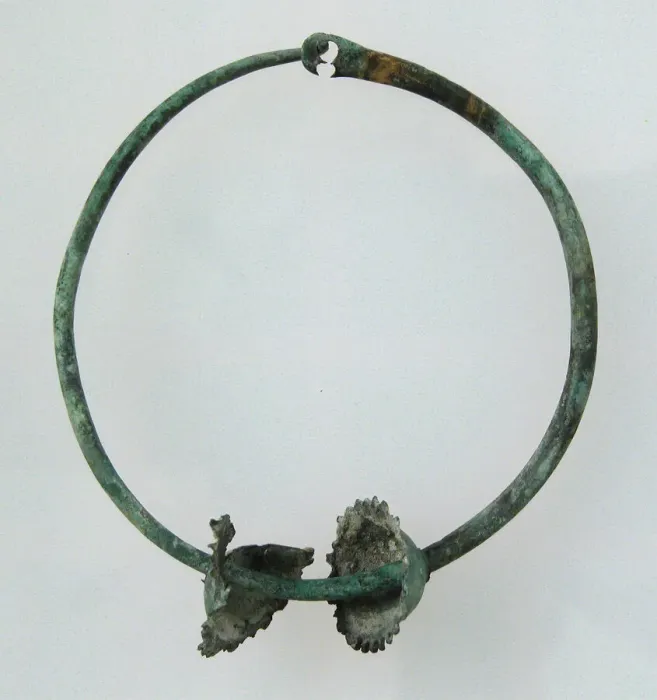 Framed Print : Earring, Late Roman, 4th century. Creator: Unknown Framed Print : Earring, Late Roman, 4th century. Creator: Unknown
