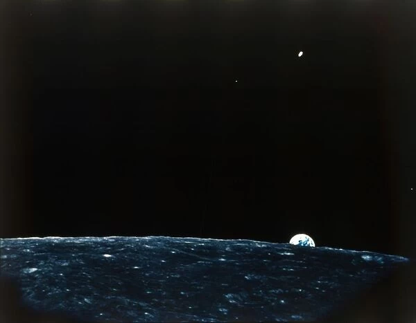 Earth from the Moon. Creator: NASA