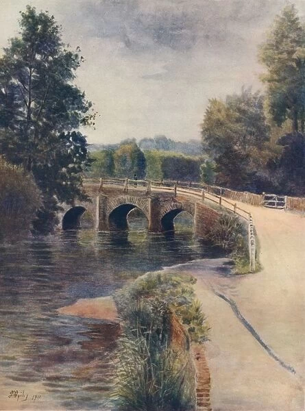 Eashing Bridge, 1911, (1914). Artist: Jamess Ogilvy