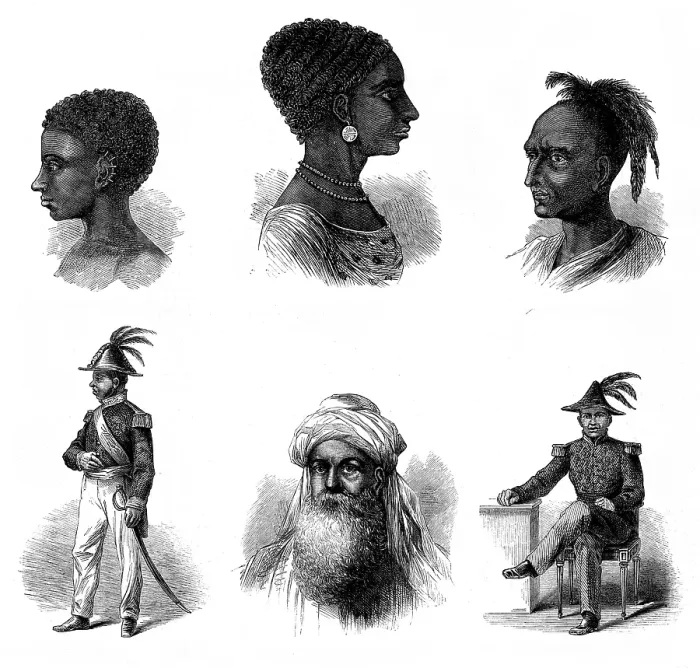 Framed Print : The East African Slave Trade, 1873. Creator: Unknown Framed Print : The East African Slave Trade, 1873. Creator: Unknown