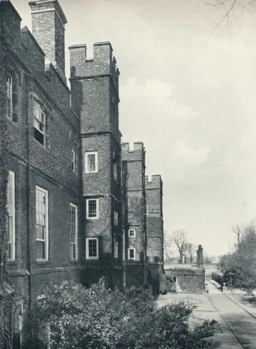 Framed Print : The East Front of the College, 1926 Framed Print : The East Front of the College, 1926