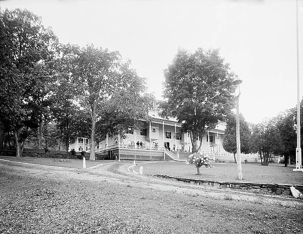 East front, Marion Hotel, on Lake George, N.Y. between 1900 and 1910. Creator: Unknown