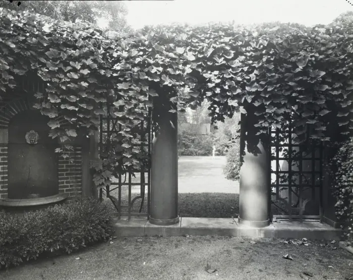 Framed Print : East Hampton Free Library, 159 Main Street, East Hampton, New York, c1915. Creator: Frances Benjamin Johnston Framed Print : East Hampton Free Library, 159 Main Street, East Hampton, New York, c1915. Creator: Frances Benjamin Johnston