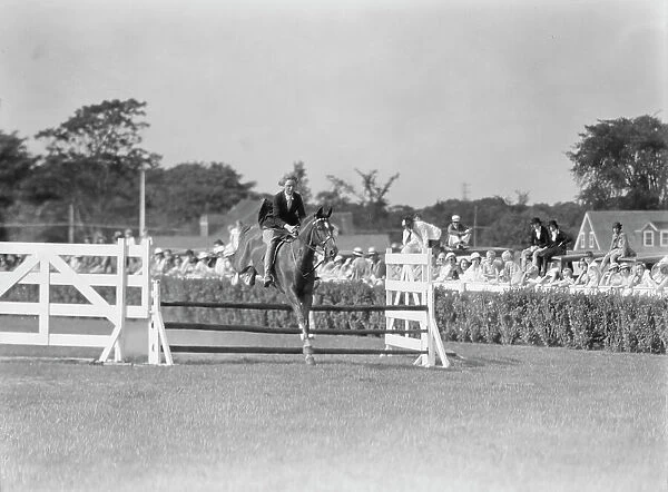 East Hampton horse show, 1934. Creator: Arnold Genthe