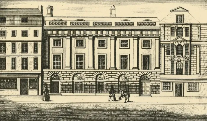 Framed Print : East India House, c1730-1800, (1925). Creator: Unknown Framed Print : East India House, c1730-1800, (1925). Creator: Unknown