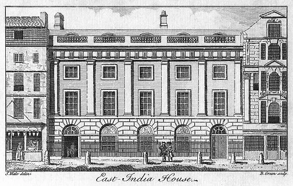 The East India House, City of London, late 18th century. Artist: B Green