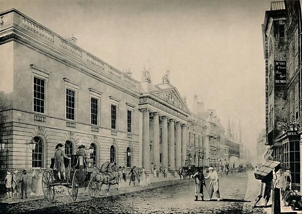 The East India House from the East, c late 18th century, (1928)