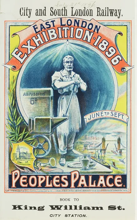 Framed Print : East London Exhibition at the Peoples Palace, 1896. Creator: Unknown Framed Print : East London Exhibition at the Peoples Palace, 1896. Creator: Unknown