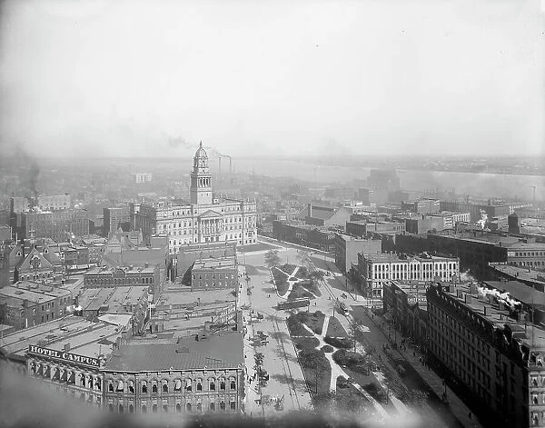 East from Majestic Building, Detroit, Mich. between 1902 and 1910. Creator: Unknown