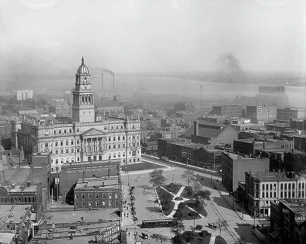 East from Majestic Building, Detroit, Mich. between 1902 and 1910. Creator: Unknown