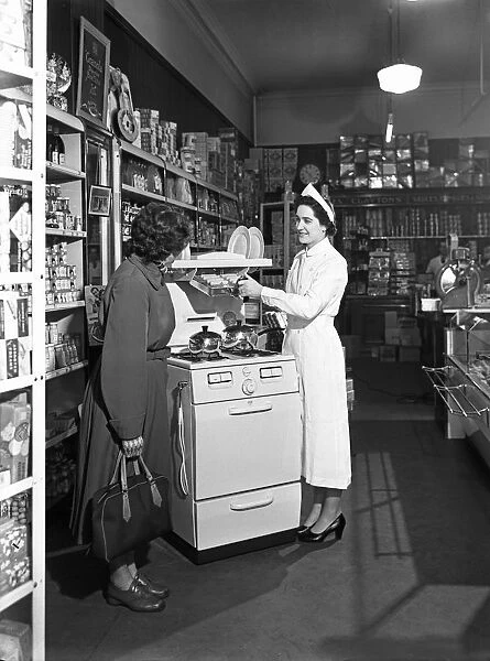 East Midlands Gas Board promotion, Mexborough, South Yorkshire, 1957