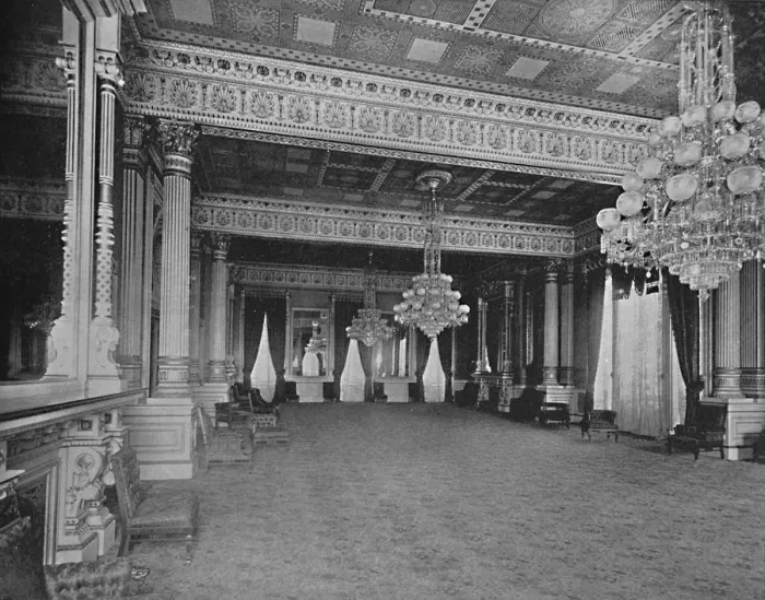 Framed Print : East Room of the White House, Washington, D. C. c1897. Creator: Unknown Framed Print : East Room of the White House, Washington, D. C. c1897. Creator: Unknown