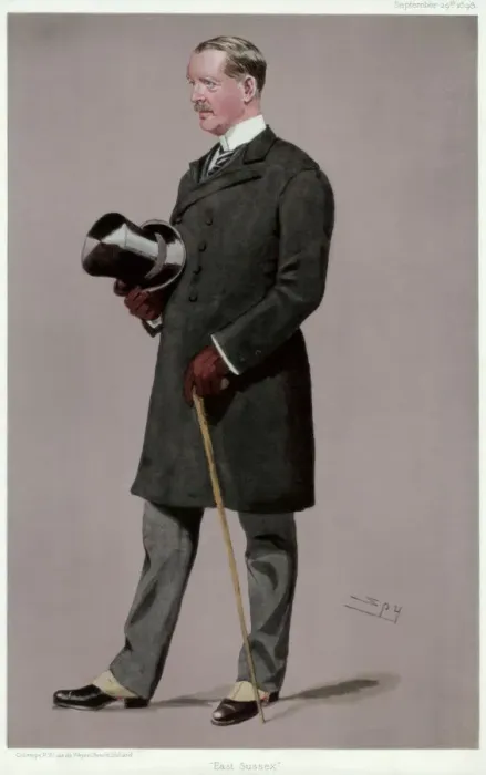 Framed Print : East Sussex, Colonel Brookfield, British soldier and politician, 1898. Artist: Spy Framed Print : East Sussex, Colonel Brookfield, British soldier and politician, 1898. Artist: Spy