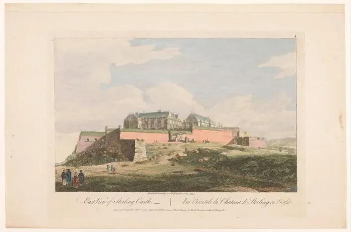 Framed Print : East view of Sterling Castle, Scotland, 1753. Creator: Paul Sandby Framed Print : East view of Sterling Castle, Scotland, 1753. Creator: Paul Sandby